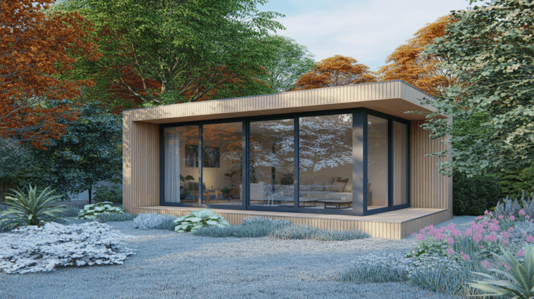 how to make a garden room work all year round