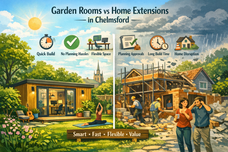 arden rooms vs home extensions in Chelmsford